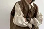 V-Neck Plain Zip-Up Cargo Vest