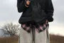 Unisex Drawstring Waist Plain Loose-Fit Sweatpants