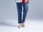 3/4-Sleeve Plain Open Front Jacket