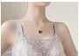 [90B - 105D]Plus Size Plain Lace Wireless Bra