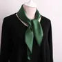 Plain Silky Square Scarf