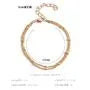 Layered Beaded Chain Bracelet