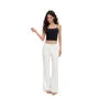 Plain Padded Crop Camisole Top