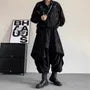 Mid Rise Camouflage Panel Harem Pants