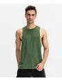 Crew Neck Plain Sports Tank Top