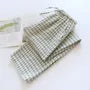 Couple Matching Drawstring Waist Gingham Pajama Pants (Various Designs)