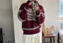 Unisex Drawstring Waist Baggy Sweatpants
