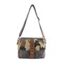 Camo Print Buckled Crossbody Bag