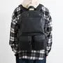 Plain Zip Backpack