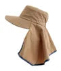 Veilna UPF50 Waterproof Wide Brim Sun Hat with Neck Flap