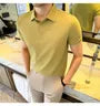 Short-Sleeve Contrast Trim Polo Shirt