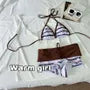 Striped Bikini Set