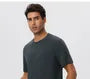 Short-Sleeve Crew Neck Plain Sports T-Shirt