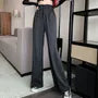 High-Waist Wide-Leg Dress Pants