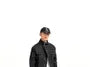 Stitched Asymmetrical Row-Denim Jacket