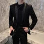 Glitter One Buttoned Blazer