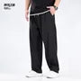 High Waist Plain Wide Leg Pants