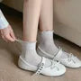 Frill Trim Ankle Socks Set