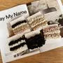 Set of 4: Shirred Silk Hair Tie (various designs)