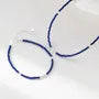 925 Sterling Silver Faux Gemstone Choker / Bracelet