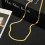 Herringbone Chain Necklace