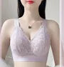 [90C - 120G] Plus Size Lace Wireless Bra