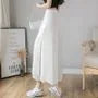 Cropped Wide-Leg Pants