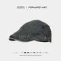Denim Flat Cap