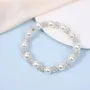 Faux Pearl Beaded Bracelet