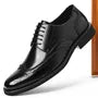 Lace-Up Wingtip Brogue Derby Shoes