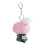Cat Angry Machiko Plush Bag Charm Flower