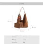 Faux Leather Tote Bag