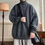 Turtleneck Plain Sweater