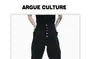 Details High-Waist Flared Dress Pants with Stud