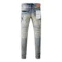 High Waist Washed Distressed Slim Fit Jeans