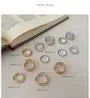 Set of 6: Alloy Rings
