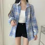 Long-Sleeve Plaid Shirt