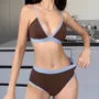 Two Tone Wireless Bra / Panty / Set