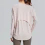 Long-Sleeve Crew Neck Plain Sports T-Shirt