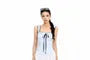 Bow Ruffle Button Camisole Top
