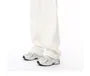 Mid Rise Washed Wide Leg Jeans