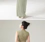 Flared-Sleeve Plain Dance Top / Tank Top