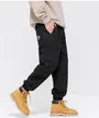 Drawstring Waist Plain Harem Cargo Pants