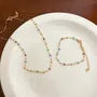 Faux Crystal Necklace