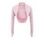 Long-Sleeve Plain Knit Shrug
