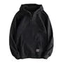 Plain Half Zip Hoodie