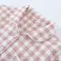 Couple Matching Plaid Pajama Set