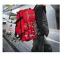 Buckled Drawstring Nylon Duffel Bag