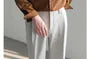 Long-Sleeve Pocketed Plain Shirt
