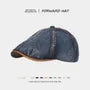 Denim Flat Cap